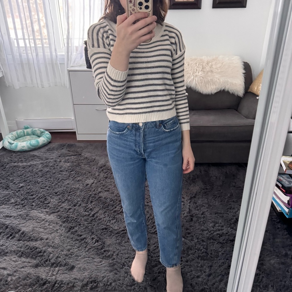 Striped Suzy Shier sweater